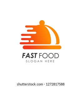 fast food logo design. food delivery logo