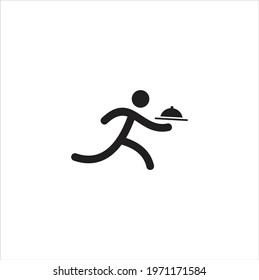 fast food logo design vector illustration 