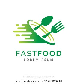 Fast Food Logo Template Design Vector, Emblem, Concept Design, Creative Symbol, Icon
