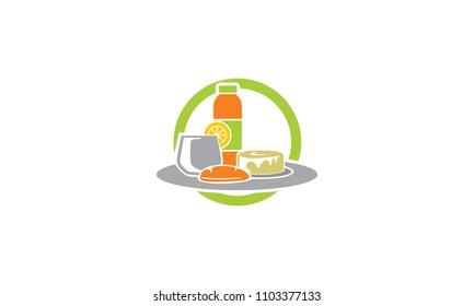 fast food logo vector