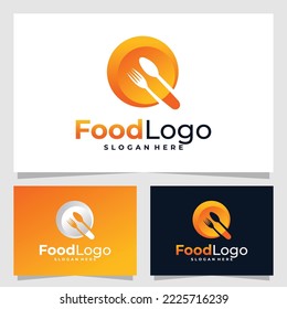 plantilla de diseño de vector de logotipo de comida rápida
