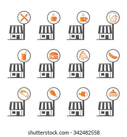 Fast food markers