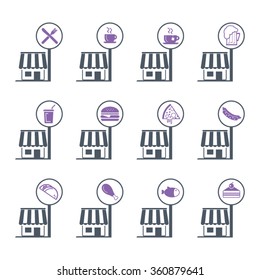 Fast food markers