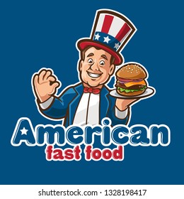 fast food mascot logo