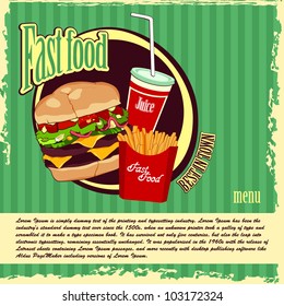 FAST FOOD MENU