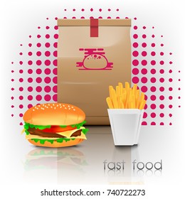 fast food menu
