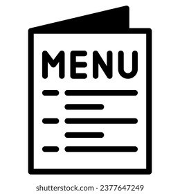 fast food menu object vector icon