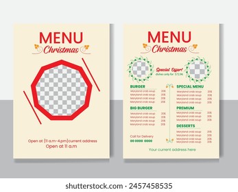 Fast food menu. Restaurant fast food cafe menu template flyer. Fast food restaurant menu board vector template. Fast food restaurant menu board vector template.