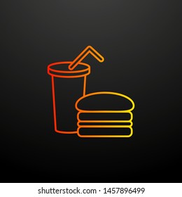 Fast food nolan icon. Elements of fast food set. Simple icon for websites, web design, mobile app, info graphics
