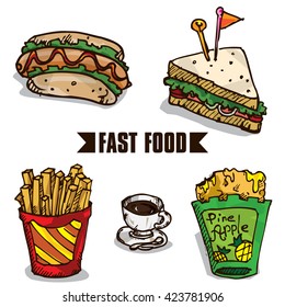 fast food objects 