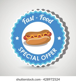 fast food offer design 