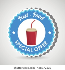 fast food offer design 