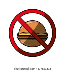 Fast food prohibited