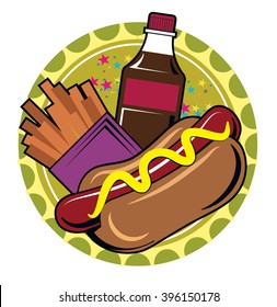 Fast Food / A quick lunch menu