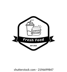 Fast Food Restaurant Logo Design Template