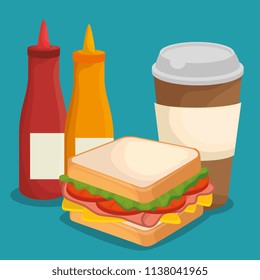 fast food restaurant menu
