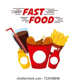 fast food restaurant menu brochure