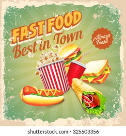 fast food retro best in town