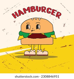 FAST FOOD RETRO CUTE CHARACTER MASCOT