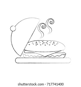 fast food sandwich plate menu restaurant lunch