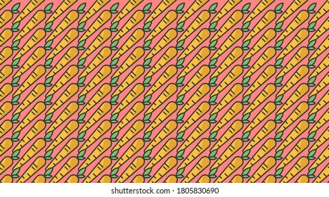 Fast food seamless pattern background illustration vector
