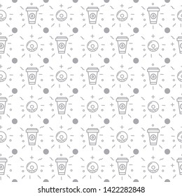 fast food seamless pattern , seamless pattern design