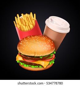 fast food set