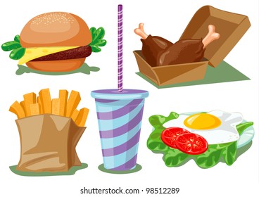 fast Food set