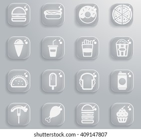 Fast food  simply symbol for web icons and user interface