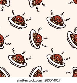 fast food spaghetti icon,10,seamless pattern