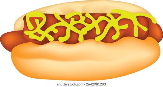 fast food, street food, modern food and simple hotdog, hotdog with savory mayonnaise.