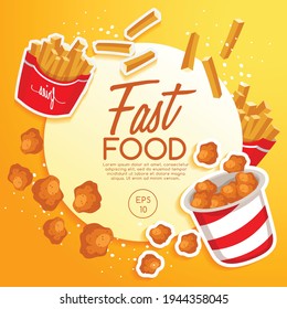Fast Food tasty Design template