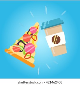 Fast food time. 