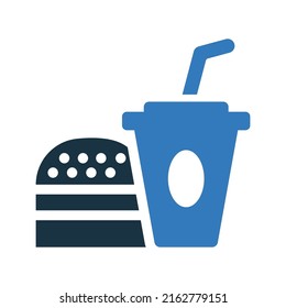 Fast, food, tortilla icon. Simple editable vector design isolated on a white background.