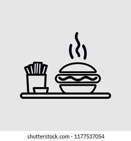Fast food vector