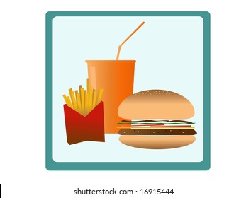fast food vector