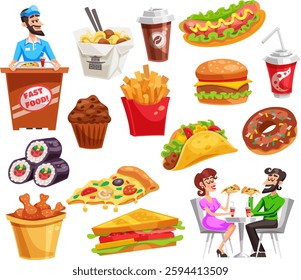 Fast Food Vector Art Design
