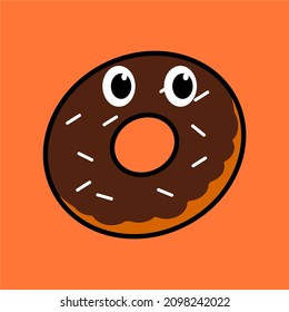 fast food vector character. burger, coffee, lemonade, fried chicken, donut, french fries, soda. exspression