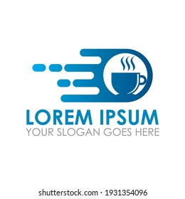 vector de comida rápida, logotipo de entrega