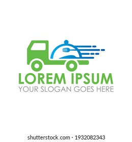 fast food vector , delivery logo
