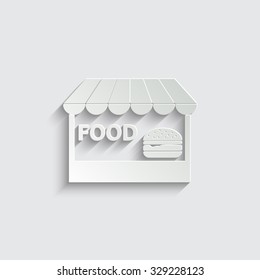fast food -  vector icon