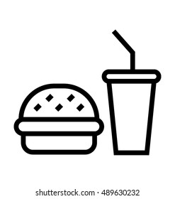 Fast Food Vector Icon