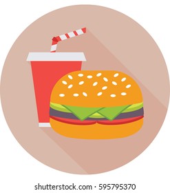 Fast Food Vector Icon