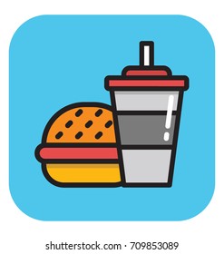 Fast Food Vector Icon