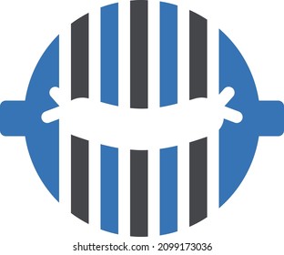 ilustración vectorial de comida rápida aislada en un fondo transparente. iconos vectoriales de glifo para el concepto o gráficos web.