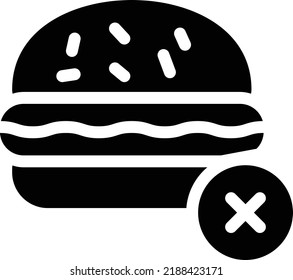 Fast food Vector illustration on a transparent background.Premium quality symbols.Glyphs vector icon for concept and graphic design.