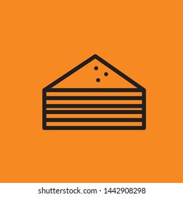 Fast Food Vector Line Icon. Street Food.