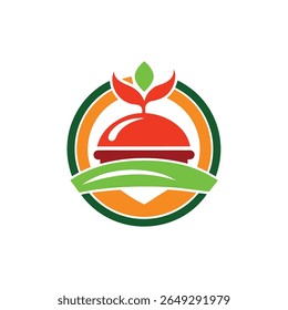 Fast Food Vector logo design Creative burger lettering logo design vector. Label for menu design restaurant or logo design mountain, 
