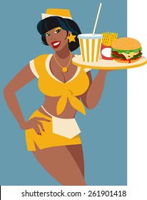Fast Food Waitress