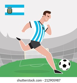 fast footballer